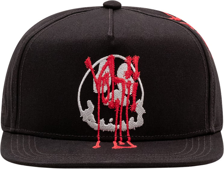 Y-3 Cappellino Chito con Ricamo Grafico