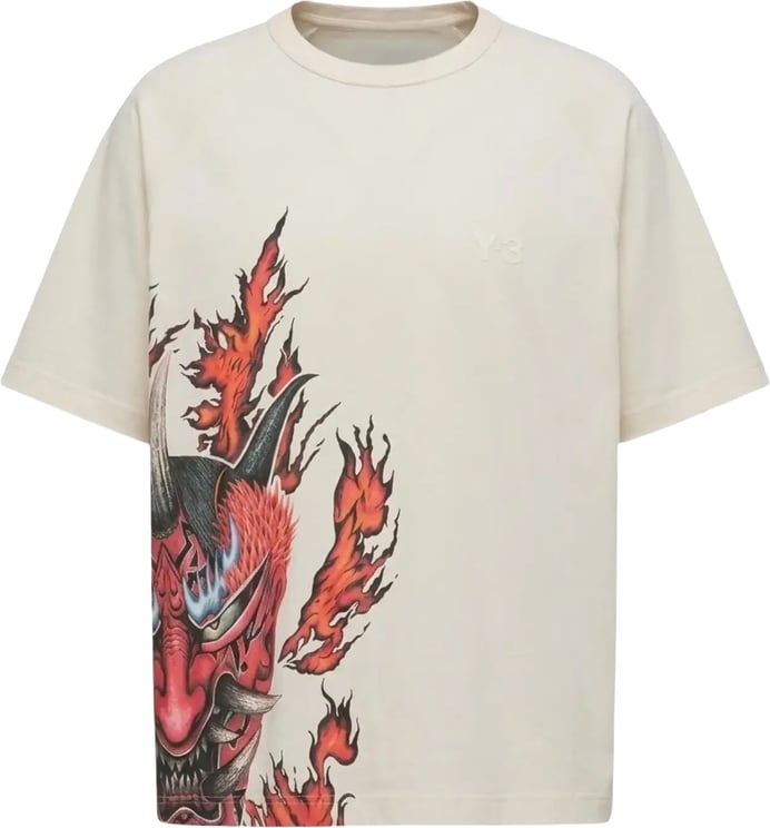 Y-3 Gfx Ss Tee Cwhite