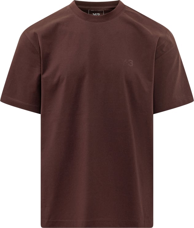 Y-3 T-shirt con Logo Tono su Tono