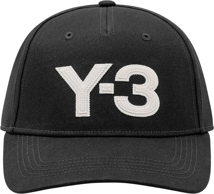 Y-3 Cappello Baseball con Logo Ricamato