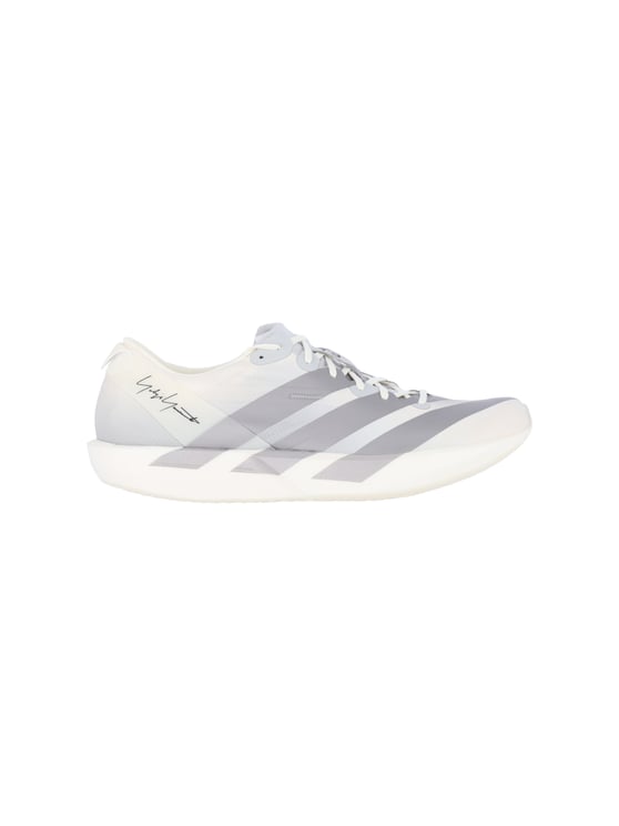 Y-3 White Adios 9 Contrast Sneakers