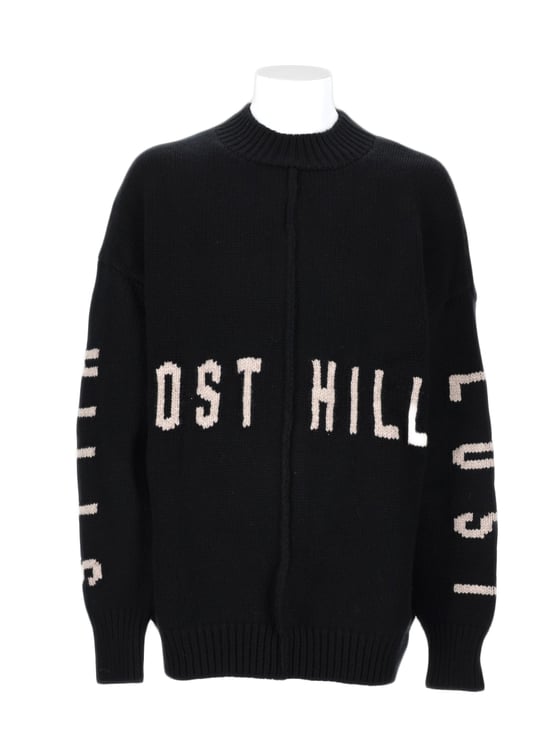 Yeezy Textured Knit Sweater With Contrasting 'Lost Hills' Design