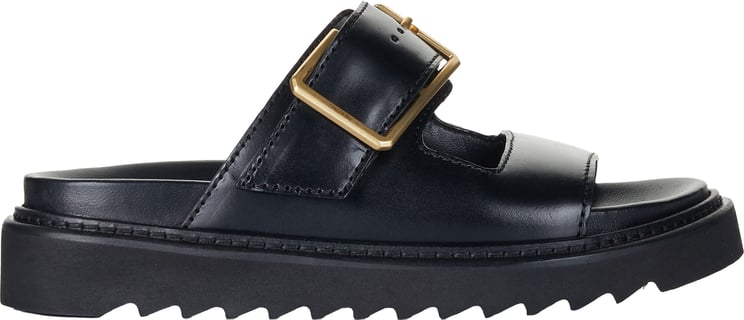 Zadig&Voltaire Zadig & Voltaire ALPHA CECILIA LEATHER WITH VEG Sandale schwarz