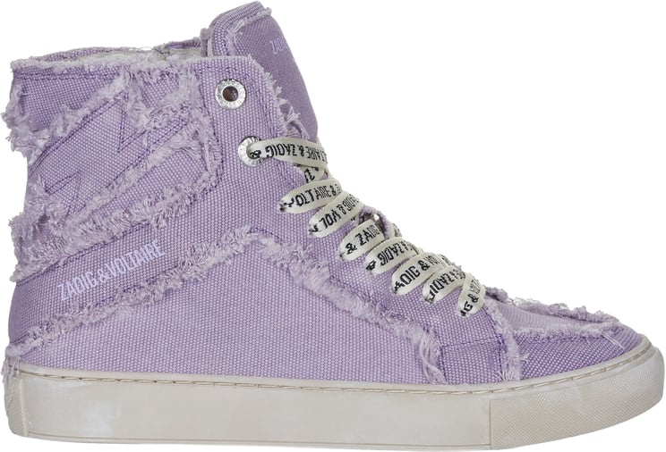 Zadig&Voltaire Zadig & Voltaire HIGH FLASH CANVAS Sneaker lila