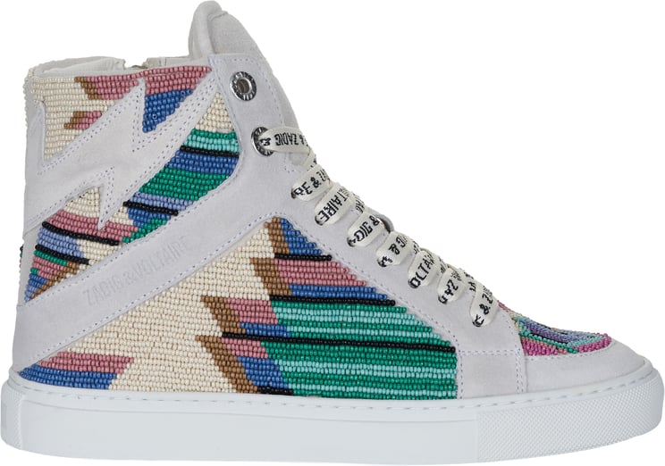 Zadig&Voltaire Zadig & Voltaire HIGH FLASH FOLK BEADS Sneaker weiß