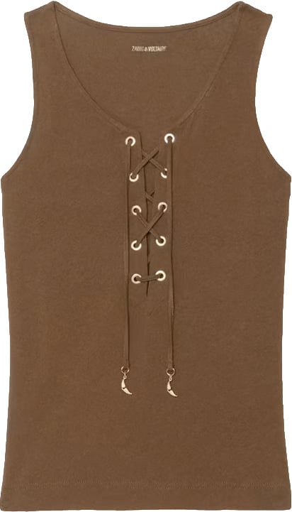 Zadig et Voltaire T-Shirts And Polos Marrone