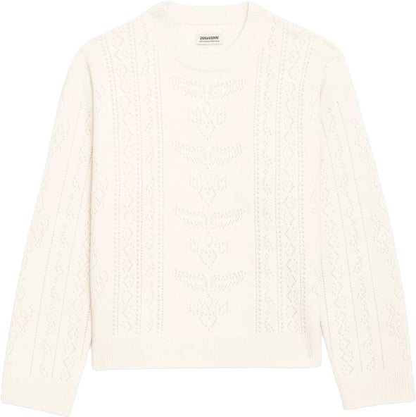 Zadig et Voltaire Sweaters Ecru