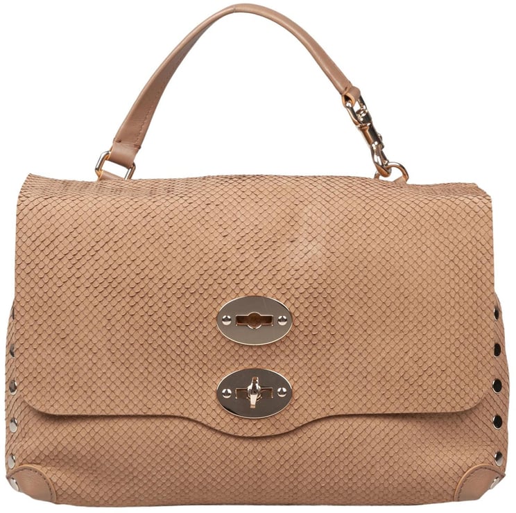Zanellato Zanellato amoretto s handbag in beige leather
