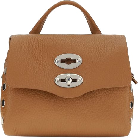 Zanellato Zanellato Beige Calf Leather Bos Taurus Shoulder Bag