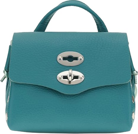 Zanellato Zanellato Bicolor Calf Leather Bos Taurus Shoulder Bag