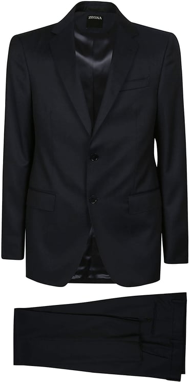 Zegna Lux Tailoring Suit Blue