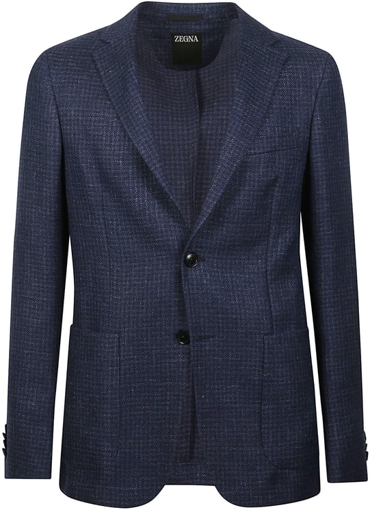Zegna Lux Tailoring Formal Jacket Blue