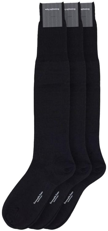 Zegna ZEGNA Black Wool Socks