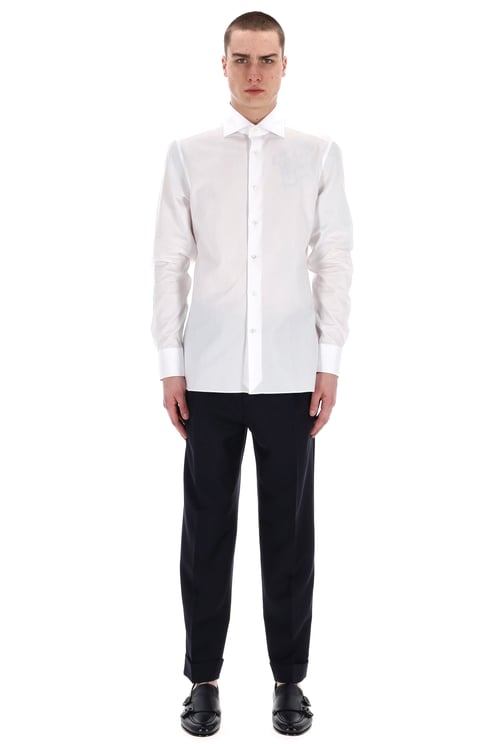 Zegna Trofeo Knitted Cotton Shirt