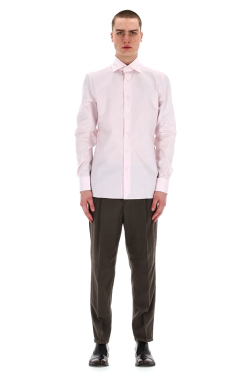 Zegna Trofeo Knitted Cotton Shirt