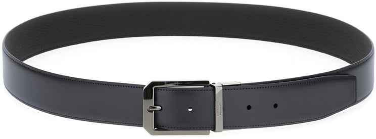 Zegna Zegna Black leather belt
