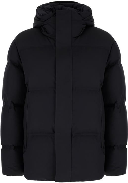 Zegna Zegna Black polyester down jacket