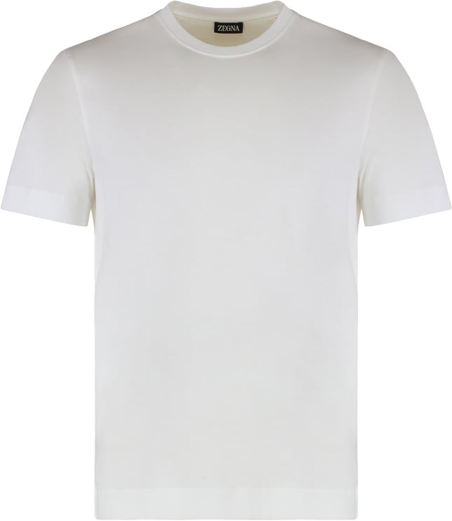 Zegna Crew neck T-shirt in cotton