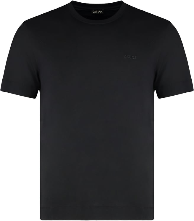 Zegna Round neck T-shirt in cotton