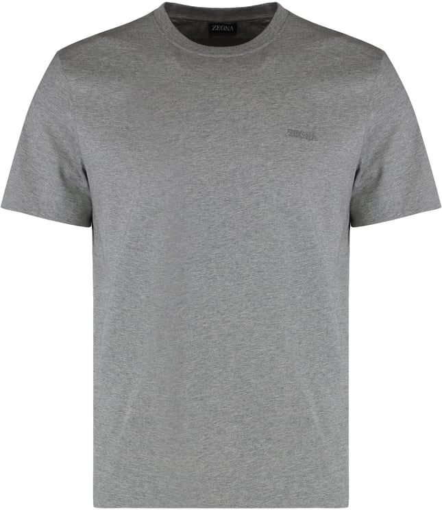 Zegna Round neck T-shirt in cotton