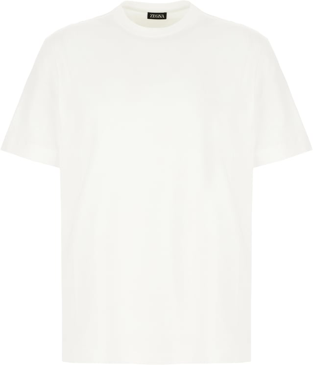 Zegna Zegna White cotton t-shirt