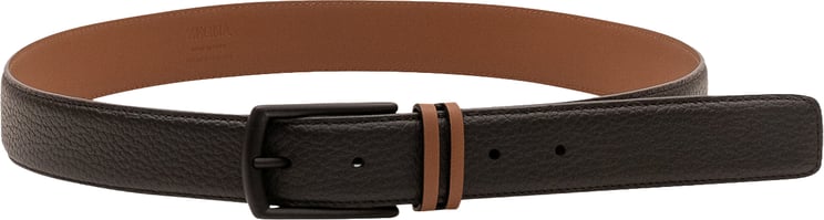 Zegna Cintura con Doppio Passante