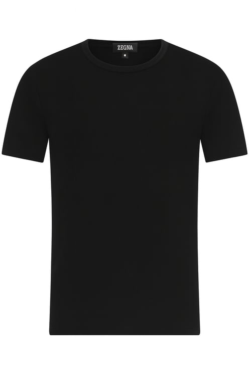 Zegna T-Shirts And Polos Black