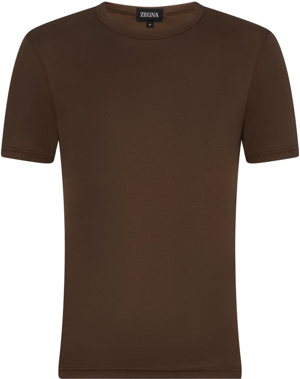 Zegna T-Shirts And Polos Brown