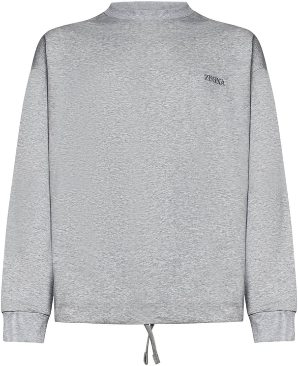 Zegna Sweaters Grey