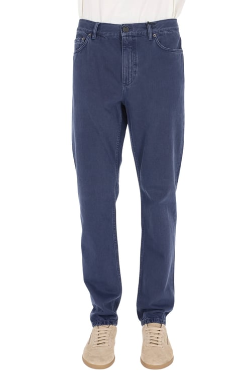 Zegna Roccia Marble Cotton Five-Pocket Pants