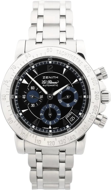 Zenith Zenith Rainbow El Primero 02.0461.400/71 SS AT Watch with Black Dial