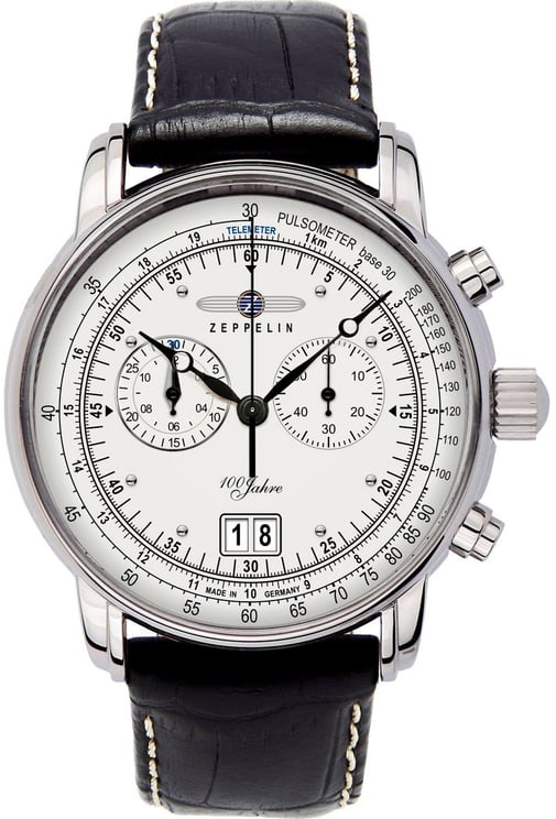 Zeppelin 7690-1 100 Jahre chronograaf heren horloge