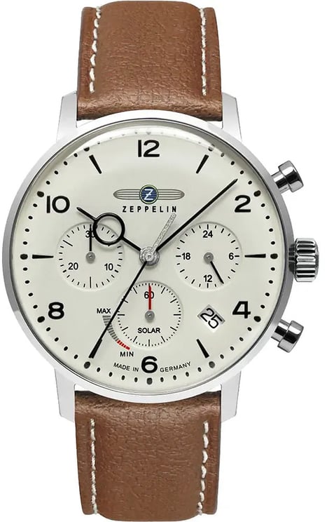 Zeppelin 8086-5N LZ 129 Hindenburg Sustainable Planet Solar horloge