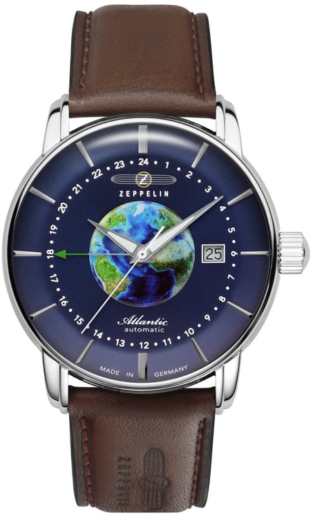Zeppelin 8468-3 Atlantic automatisch horloge 42 mm