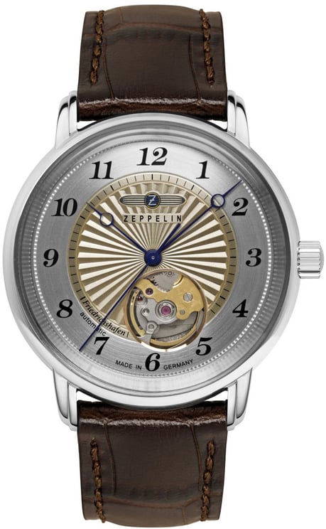 Zeppelin 8567-5 Friedrichshafen automatisch horloge 36 mm