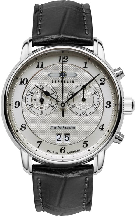 Zeppelin 8584-4 Friedrichshafen chronograaf horloge 40 mm