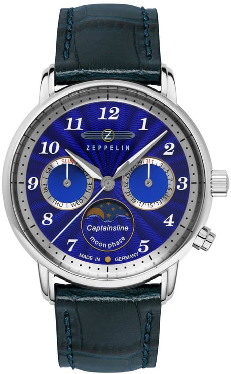 Zeppelin 8639-3 New Captain's Line horloge 36 mm