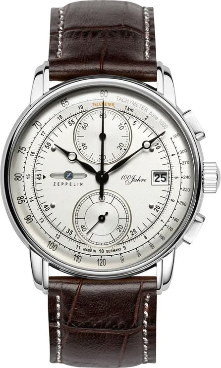Zeppelin 8670-1 100 Jahre chronograaf heren horloge