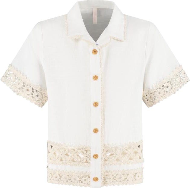 Zimmermann Wylie Kids Trimmed Shirt