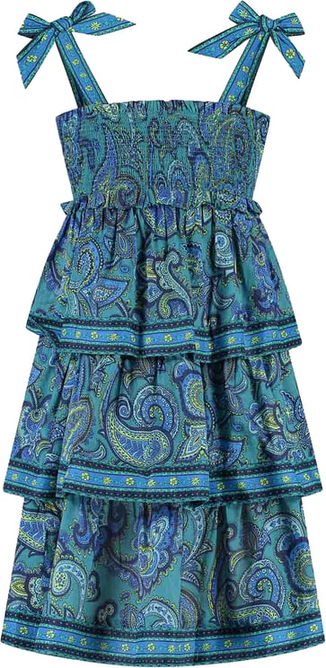 Zimmermann Patience Kids Tiered Dress