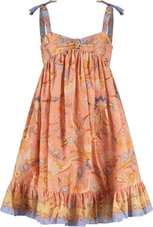 Zimmermann Indra Kids Tie Front Dress