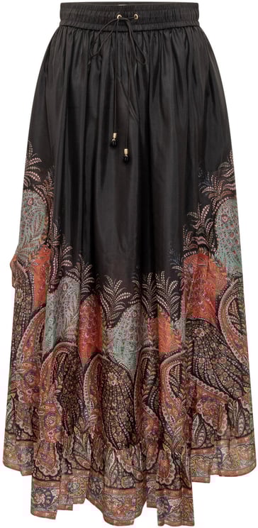 Zimmermann Maxi Gonna Rhiannon