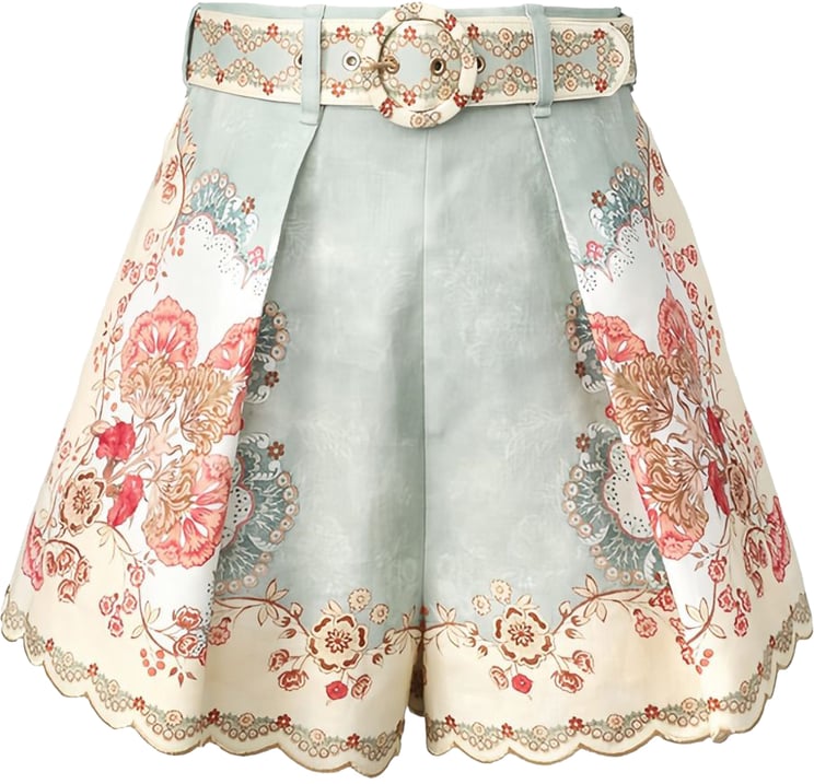 Zimmermann Shorts Clear Blue