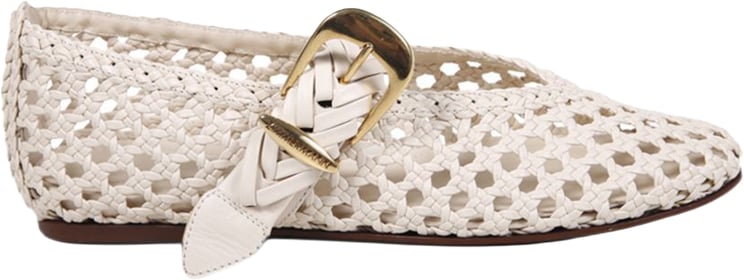 Zimmermann Flat Shoes Ecru