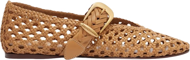Zimmermann Flat Shoes Beige