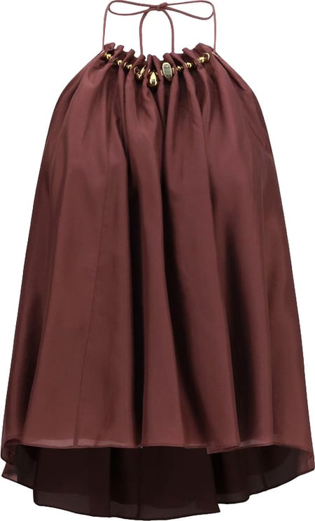 Zimmermann Zimmermann Bordeaux Silk Blouse