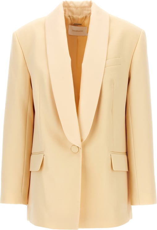 Zimmermann Zimmermann Beige Wool Blazer