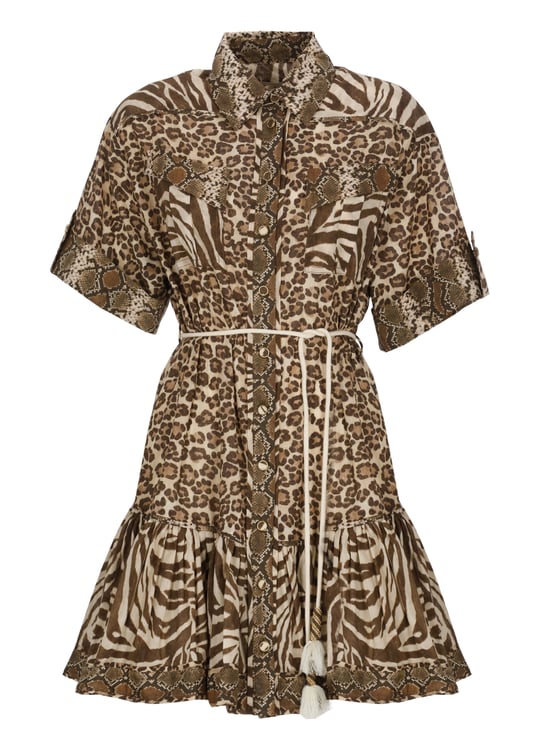 Zimmermann Dresses Brown