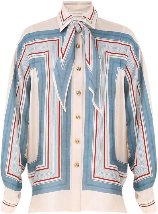 Zimmermann Relaxte sjaal-shirt