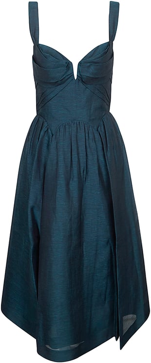 Zimmermann ZIMMERMANN Rebellion Drape Midi Dress